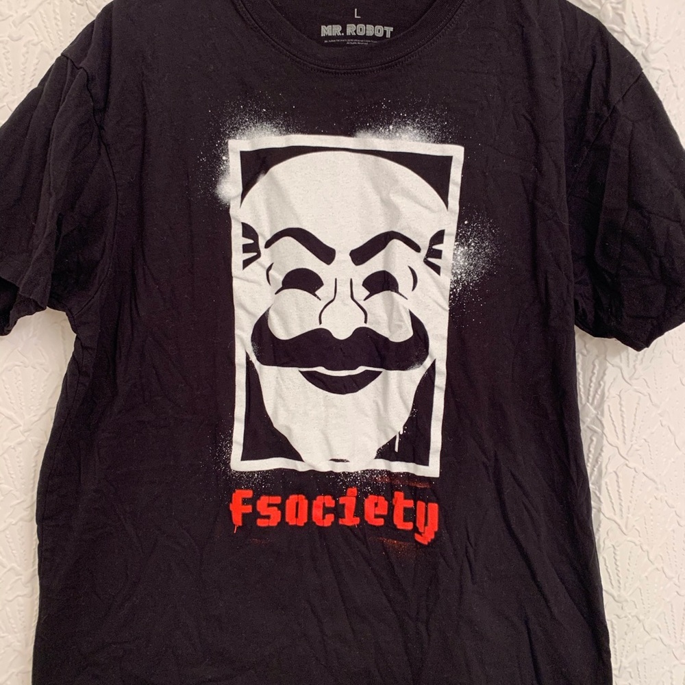 Fsociety graphic t-shirt